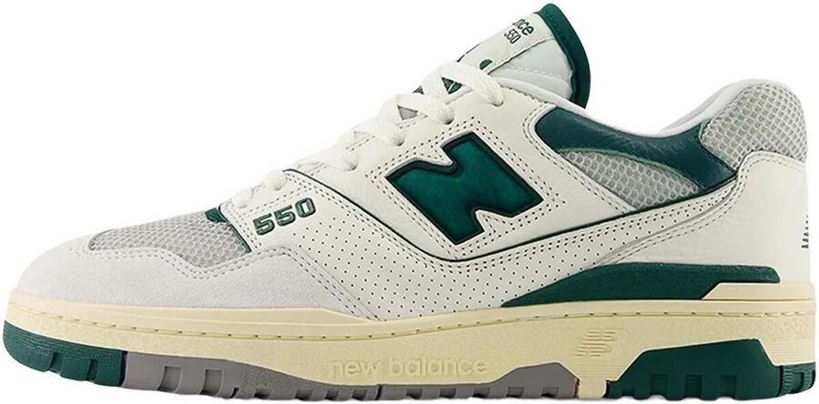 New Balance 550 | sea salt marsh green Wit Leer Lage sneakers Unisex - Foto 5