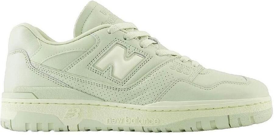 New Balance Lage Sneakers Chaussures BB550 unisexes en cuir blanc