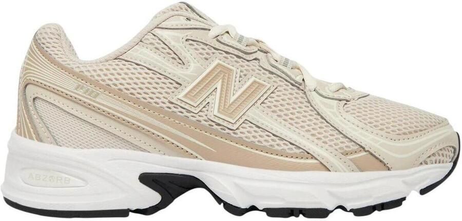 New Balance 740 Kindersneakers Grijs Leer