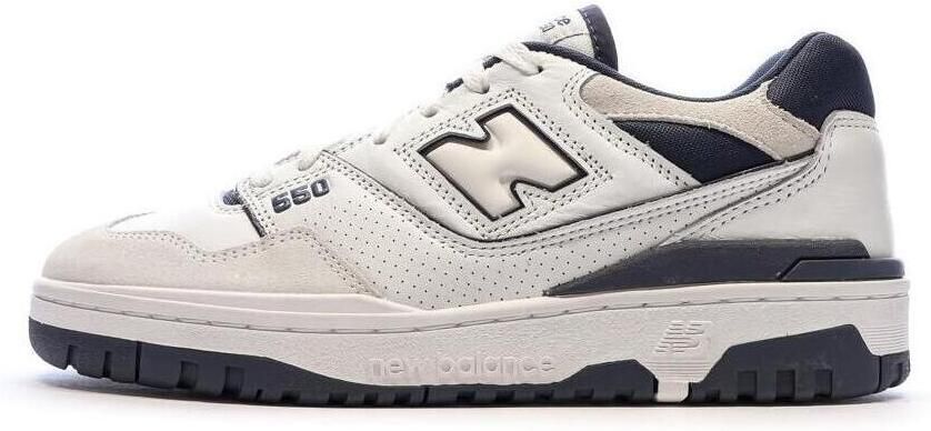 New Balance 550 sneaker van leer met suède details - Foto 3