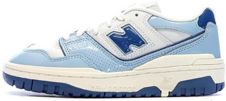 New Balance Lage Sneakers Baskets 550 bleu gris