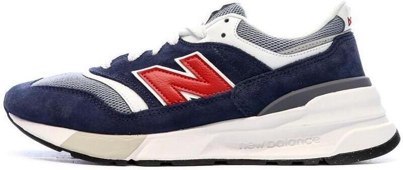 New Balance 997 sneakers donkerblauw lichtblauw rood - Foto 2