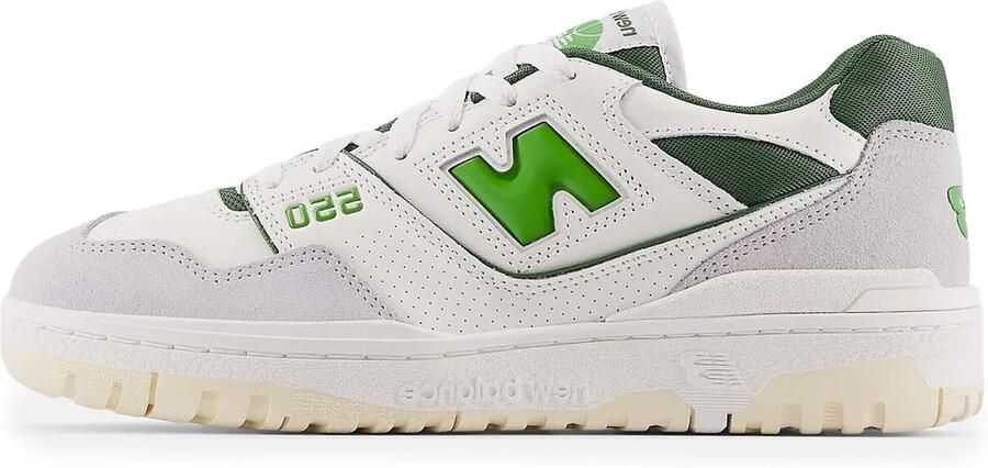 New Balance 550 sea salt alpine green Suede Unisex - Foto 4