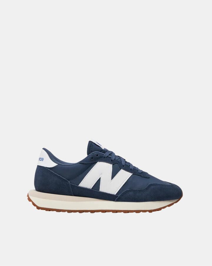 New Balance Ms237Gb Sneakers van Suede en Nylon Blue Heren - Foto 4