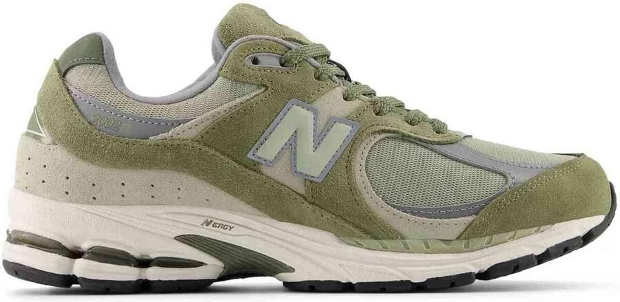 New Balance 2002R Schoenen Groen Maat: 41.5 Synthetisch Textil Foot Locker - Foto 2