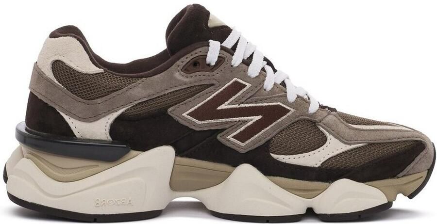 New Balance 9060 Unisex Thunder Brown Black Coffee - Foto 2