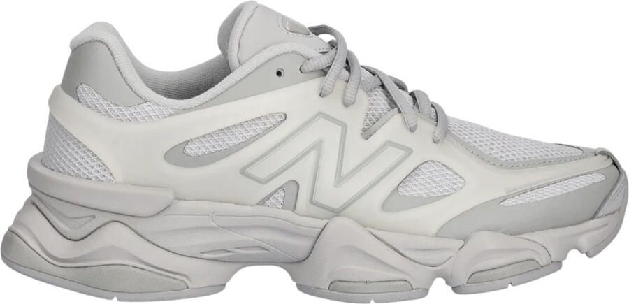 New Balance 9060 Sneakers Grijs Leer