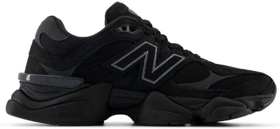 New Balance 9060 Schoenen Zwart Maat: 47.5 Suède Foot Locker - Foto 4