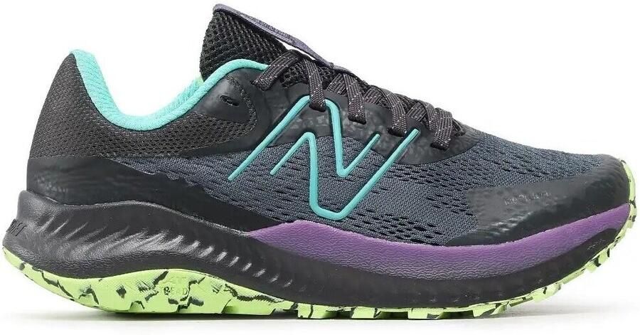 New Balance DynaSoft Nitrel V5 hardloopschoenen antraciet paars turquoise