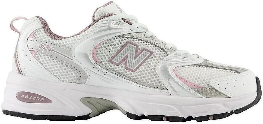 New Balance Casual Sneaker 530 Wit-Zilver White Dames - Foto 4