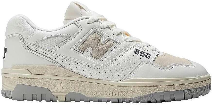 New Balance 550 Witte Sneakers met Timberwolf en Raincloud White Heren - Foto 7