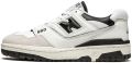 New Balance Lage Sneakers 550 Sea Salt Black - Zwart