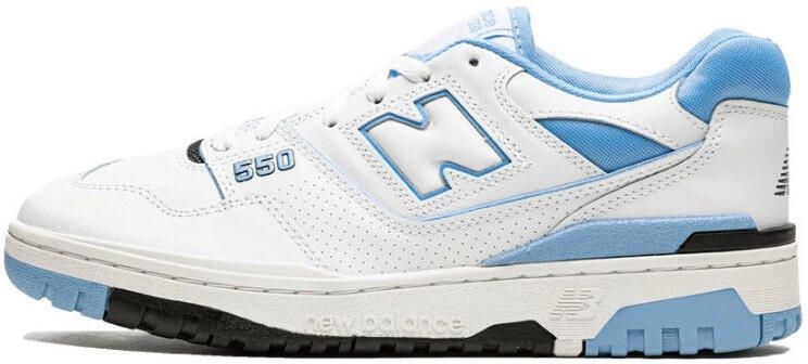 New Balance 550 University Blue Leren Sneakers Wit - Foto 2