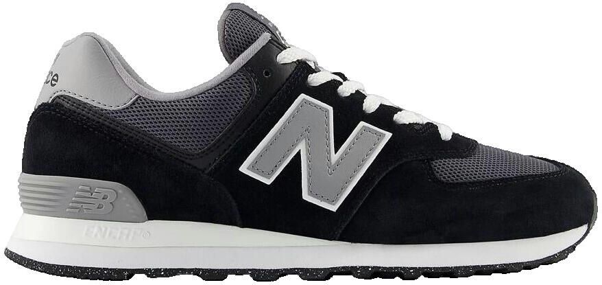 New Balance Klassieke Sneakers met Leren Bovenwerk Black Heren - Foto 3