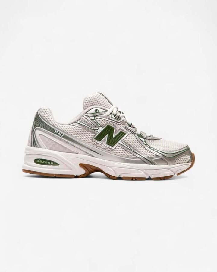 New Balance Sneakers 740v2 Grey Matter Dark Alpine Green - Foto 2