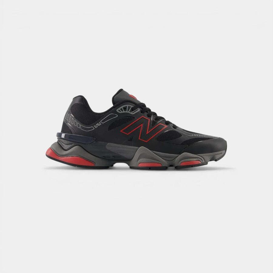 New Balance Sneakers 9060 Black Fire Cracker