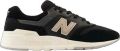 New Balance Lage Sneakers Baskets 997H textile - Zwart