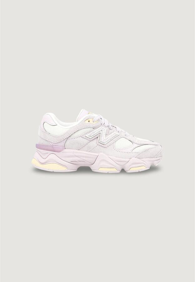 New Balance 9060 Kindersneakers Grijs Leer