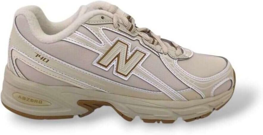 New Balance 740 Kindersneakers Wit Leer