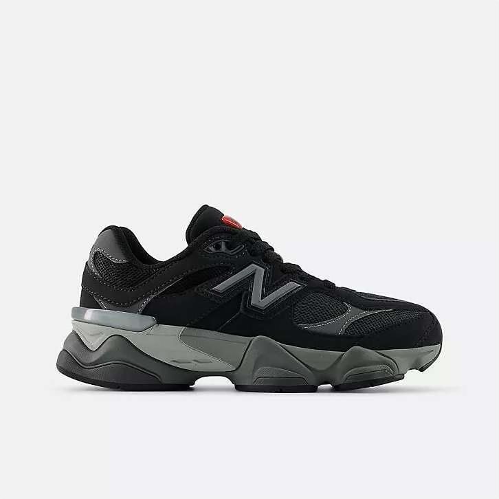 New Balance 9060 Lace sneakers zwart grijs Mesh Meerkleurig - Foto 6