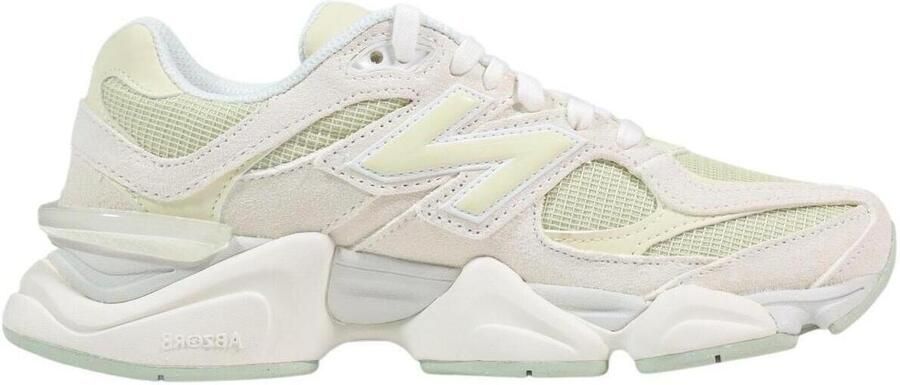 New Balance 9060 Sneakers Groen Leer
