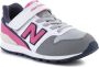 New Balance 996 sneakers wit grijs roze Jongens Meisjes Mesh Meerkleurig 34.5 - Thumbnail 13