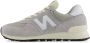 New Balance 574 sneakers lichtgrijs wit - Thumbnail 2