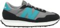 New Balance MS237 Sneakers blauw Synthetisch Heren - Zwart