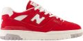 New Balance Lage Sneakers Baskets 550 rouge - Rood