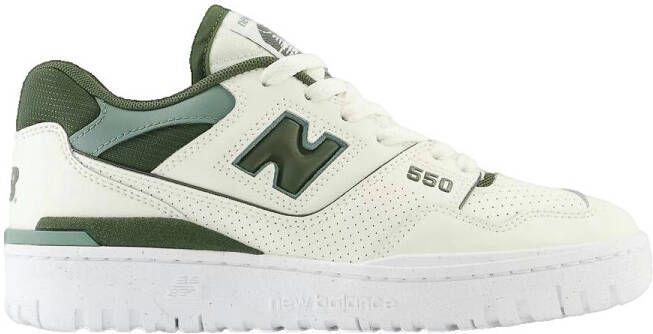 New Balance Sneakers Baskets 550 beige vert