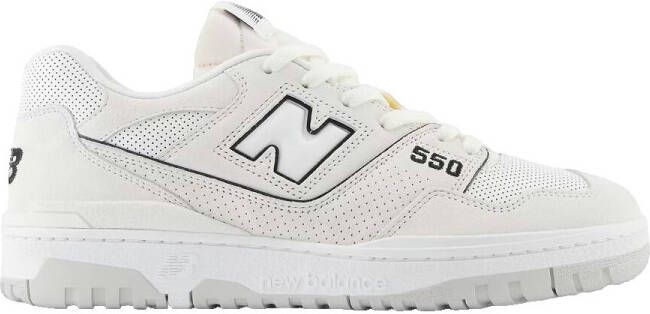 New Balance Sneakers Baskets 550 blanc gris noir