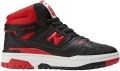 New Balance Hoge Sneakers Baskets 650 cuir - Zwart
