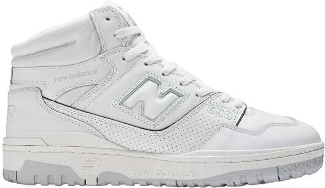 New Balance Witte Sneakers met Stoffen Voering en Rubberen Zool White - Foto 11