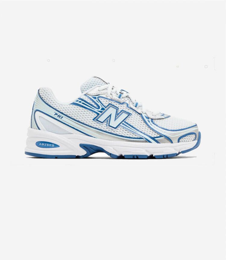 New Balance 740 Unisex Schoenen Wit Maat: 37.5 Mesh Synthetisch Foot Locker