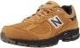 New Balance REI Hardloop Geïnspireerde Sneakers Brown Dames - Thumbnail 3