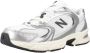 New Balance Zilveren Mesh Sneakers met Synthetische Coating - Thumbnail 7
