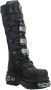New Rock Laarzen M-161-S1 Zwart Zilverkleurig - Thumbnail 2