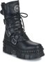 New Rock veterboot Zwart - Thumbnail 2