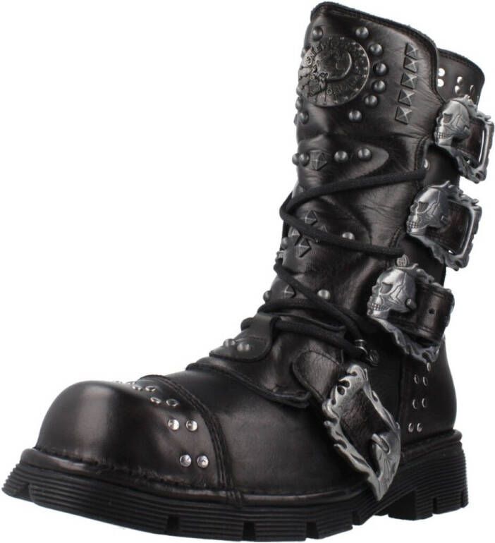 New Rock M.1474S1 Laarzen 36 Shoes Zwart