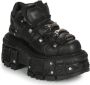 New Rock M-TANK106- Plateau Laarzen 37 Shoes Zwart - Thumbnail 3