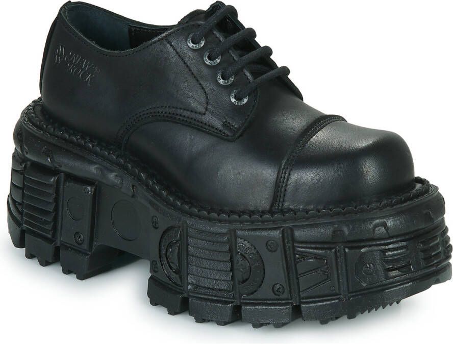 Newrock New Rock Lage schoenen M-TANKMILI003-S1 Zwart - Foto 2