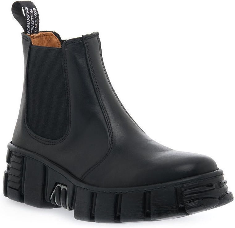 New Rock Laarzen WALL ASA CRUST NEGRO