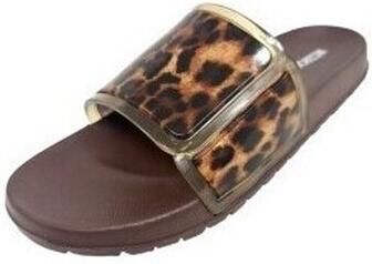 Nicoboco Teenslippers Playa señora dopard marron