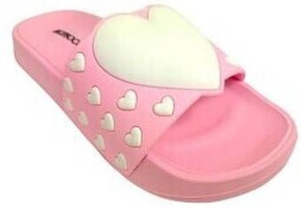 Nicoboco Teenslippers Playa niña love rosa