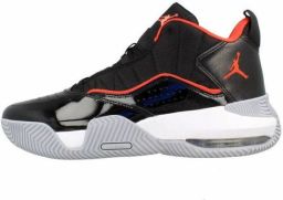 Jordan Stay Loyal Black Chile Red White Wolf Grey Basketball Performance Low DB2884 001