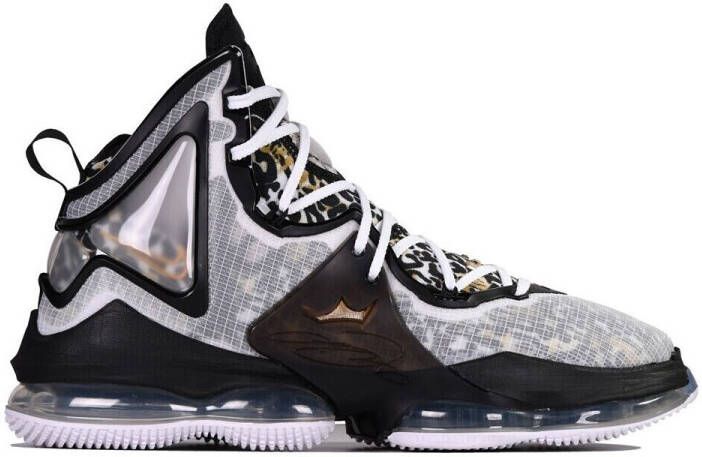 Nike Lebron 19 White Metallic Gold Black Schoenmaat 40 1 2 Basketball Performance Mid CZ0203 100