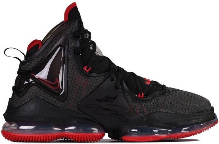 Nike Lebron 19 Black Black University Red Schoenmaat 38 1 2 Basketball Performance Mid CZ0203 001