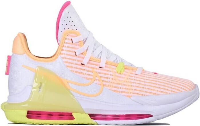 Nike Lebron Witness Vi White Lt Lemon Twist Melon Tint Schoenmaat 42 1 2 Basketball Performance Low CZ4052 101