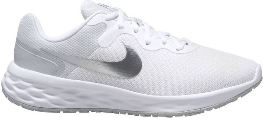Nike Revolution 6 Next Nature Hardloopschoenen Sportschoenen Vrouwen Wit Zilver - Foto 11