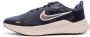 Nike Downshifter 12 Next Nature hardloopschoenen donkerblauw blauw wit kids - Thumbnail 3